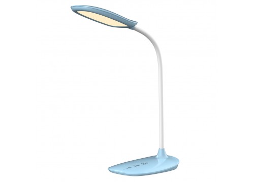 ΦΩΤΙΣΤΙΚΟ ΓΡΑΦΕΙΟΥ LED BLAIN HM4444.03 ΓΑΛΑΖΙΟ-ΛΕΥΚΟ ABS