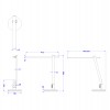 ΦΩΤΙΣΤΙΚΟ ΓΡΑΦΕΙΟΥ LED BLAIN PRO HM4445.07 ΓΚΡΙ ΜΕΤΑΛΛΙΚΟ ΧΡΩΜΑ Φ19x49,9Υεκ.