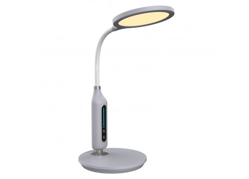 ΦΩΤΙΣΤΙΚΟ ΓΡΑΦΕΙΟΥ LED BLAIN HM4460.07 ΓΚΡΙ ABS-ΛΕΥΚΗ ΣΙΛΙΚΟΝΗ