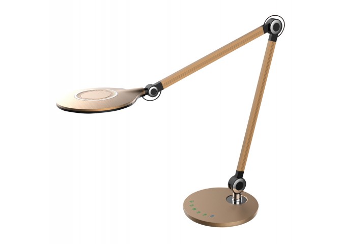 ΦΩΤΙΣΤΙΚΟ ΓΡΑΦΕΙΟΥ LED BLAIN PRO HM4452.09 ΧΡΥΣΟ ΧΡΩΜΑ ABS 55,7x49,7Υεκ.