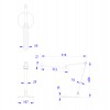 ΦΩΤΙΣΤΙΚΟ ΓΡΑΦΕΙΟΥ LED BLAIN PRO HM4454.02 ΜΑΥΡΗ ΒΑΣΗ ABS-ΓΚΡΙ ΑΛΟΥΜΙΝΙΟ 51,8x40Υεκ.