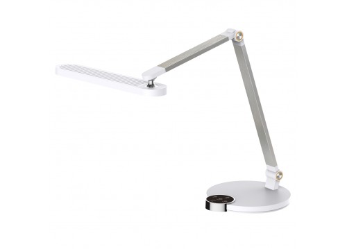 ΦΩΤΙΣΤΙΚΟ ΓΡΑΦΕΙΟΥ LED BLAIN PRO HM4454.01 ΛΕΥΚΗ ΒΑΣΗ ABS-ΓΚΡΙ ΑΛΟΥΜΙΝΙΟ 51,8x40Υεκ.