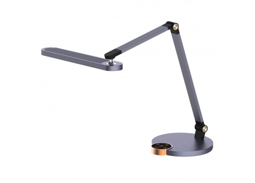 ΦΩΤΙΣΤΙΚΟ ΓΡΑΦΕΙΟΥ LED BLAIN PRO HM4454.07 ΓΚΡΙ ΒΑΣΗ ABS & ΑΛΟΥΜΙΝΙΟ 51,8x40Υεκ.