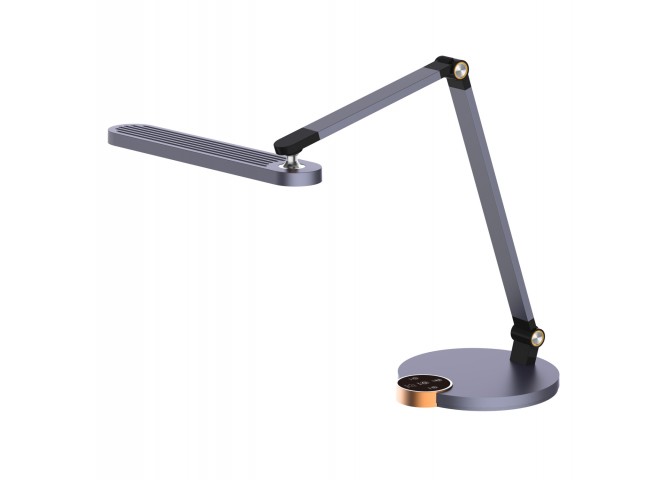 ΦΩΤΙΣΤΙΚΟ ΓΡΑΦΕΙΟΥ LED BLAIN PRO HM4454.07 ΓΚΡΙ ΒΑΣΗ ABS & ΑΛΟΥΜΙΝΙΟ 51,8x40Υεκ.