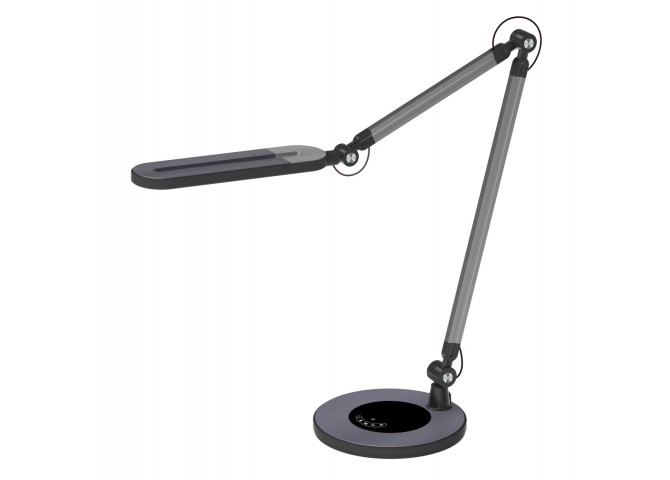ΦΩΤΙΣΤΙΚΟ ΓΡΑΦΕΙΟΥ LED BLAIN PRO HM4462.02 ΜΑΥΡΟ-ΓΚΡΙ ABS 57,4x51,1Υεκ.