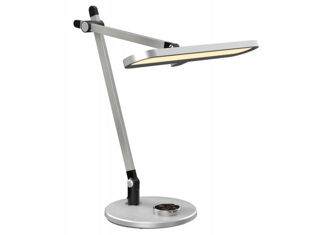 ΦΩΤΙΣΤΙΚΟ ΓΡΑΦΕΙΟΥ LED BLAIN PRO HM4446.08 ΑΣΗΜΙ ΒΑΣΗ ABS-ΑΣΗΜΙ ΑΛΟΥΜΙΝΙΟ 57,5x53Υεκ