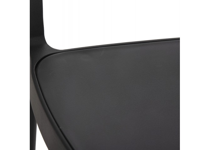 ΠΟΛΥΘΡΟΝΑ ΠΟΛΥΠΡΟΠΥΛΕΝΙΟΥ EVA HM6155.02 ΜΑΥΡΗ ΜΕ ΜΠΕΖ ΣΧΟΙΝΙ 58,5x49x83,5Υεκ.