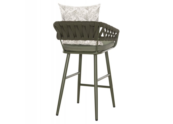 ΣΚΑΜΠΟ ΑΛΟΥΜΙΝΙΟΥ CAMDEN HM6142.09 ΜΑΞΙΛΑΡΙ ΜΕ PRINT-DARK OLIVE 56x60x108Υεκ.