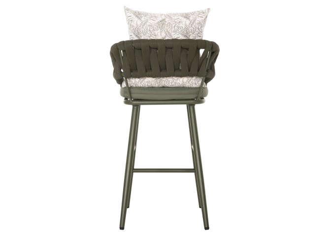 ΣΚΑΜΠΟ ΑΛΟΥΜΙΝΙΟΥ CAMDEN HM6142.09 ΜΑΞΙΛΑΡΙ ΜΕ PRINT-DARK OLIVE 56x60x108Υεκ.