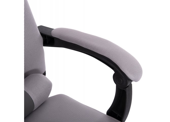 ΚΑΡΕΚΛΑ ΓΡΑΦΕΙΟΥ CRONER HM1196.02 ΓΚΡΙ MESH-ΜΕΤΑΛ.ΒΑΣΗ-NYLON ΣΚΕΛΕΤΟΣ 58x54x120Υεκ.