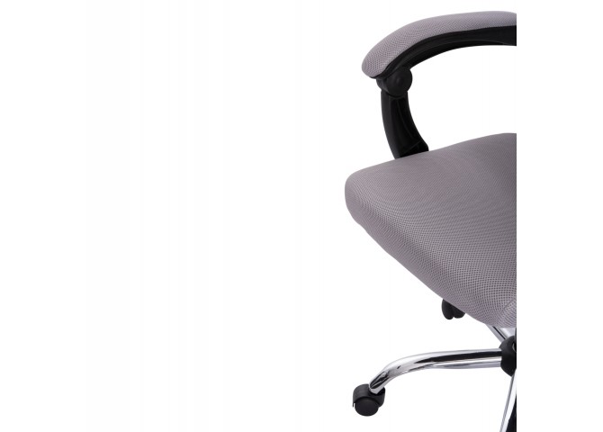 ΚΑΡΕΚΛΑ ΓΡΑΦΕΙΟΥ CRONER HM1196.02 ΓΚΡΙ MESH-ΜΕΤΑΛ.ΒΑΣΗ-NYLON ΣΚΕΛΕΤΟΣ 58x54x120Υεκ.