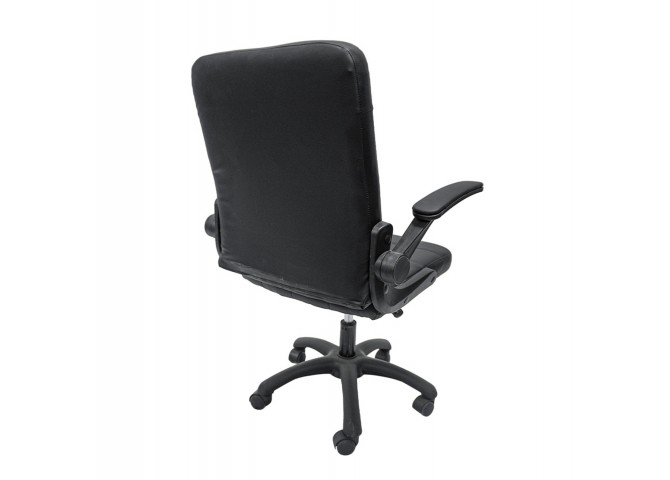 ΚΑΡΕΚΛΑ ΓΡΑΦΕΙΟΥ PORTIMA HM1197.01 ΜΑΥΡΟ PVC-NYLON ΣΚΕΛΕΤΟΣ & ΒΑΣΗ 69x53x98Υεκ.