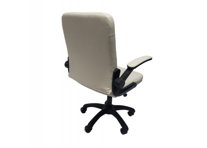 ΚΑΡΕΚΛΑ ΓΡΑΦΕΙΟΥ PORTIMA HM1197.04 ΜΠΕΖ PVC-ΜΑΥΡΟΣ NYLON ΣΚΕΛΕΤΟΣ & ΒΑΣΗ 69x53x98Υεκ