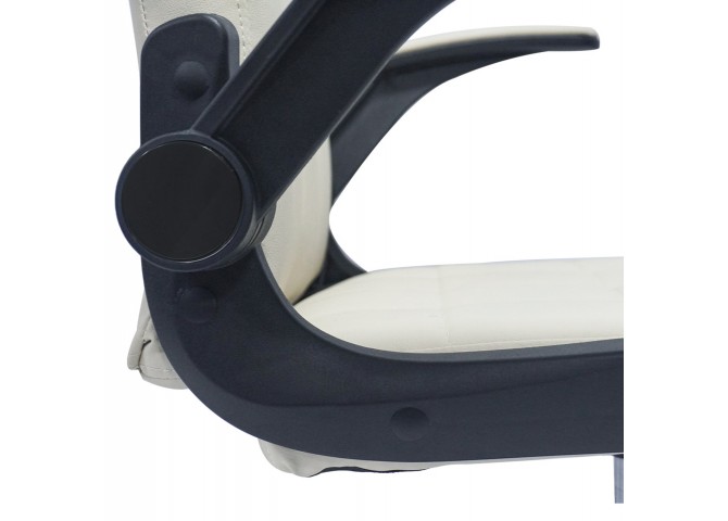 ΚΑΡΕΚΛΑ ΓΡΑΦΕΙΟΥ PORTIMA HM1197.04 ΜΠΕΖ PVC-ΜΑΥΡΟΣ NYLON ΣΚΕΛΕΤΟΣ & ΒΑΣΗ 69x53x98Υεκ