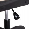 ΚΑΡΕΚΛΑ ΓΡΑΦΕΙΟΥ PORTIMA HM1197.04 ΜΠΕΖ PVC-ΜΑΥΡΟΣ NYLON ΣΚΕΛΕΤΟΣ & ΒΑΣΗ 69x53x98Υεκ