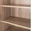 ΠΑΠΟΥΤΣΟΘΗΚΗ-ΝΤΟΥΛΑΠΑ CLUSE HM2403.20 ΜΕΛΑΜΙΝΗ SONAMA OAK ΧΡΩΜΑ 60Χ37Χ186,5Υεκ.