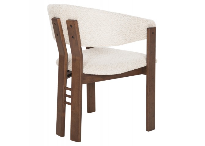 ΚΑΡΕΚΛΑ ZARRA HM9970.03 RUBBERWOOD ΣΕ ΚΑΡΥΔΙ-ΕΚΡΟΥ ΜΠΟΥΚΛΕ ΥΦΑΣΜΑ 55,5x59x81,5Υεκ
