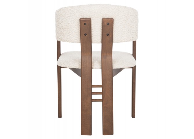 ΚΑΡΕΚΛΑ ZARRA HM9970.03 RUBBERWOOD ΣΕ ΚΑΡΥΔΙ-ΕΚΡΟΥ ΜΠΟΥΚΛΕ ΥΦΑΣΜΑ 55,5x59x81,5Υεκ
