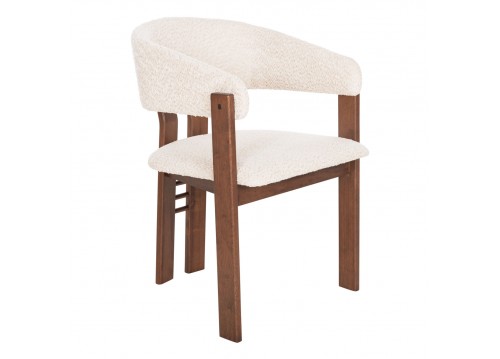 ΚΑΡΕΚΛΑ ZARRA HM9970.03 RUBBERWOOD ΣΕ ΚΑΡΥΔΙ-ΕΚΡΟΥ ΜΠΟΥΚΛΕ ΥΦΑΣΜΑ 55,5x59x81,5Υεκ