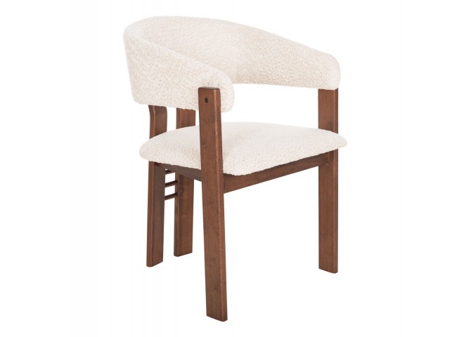 ΚΑΡΕΚΛΑ ZARRA HM9970.03 RUBBERWOOD ΣΕ ΚΑΡΥΔΙ-ΕΚΡΟΥ ΜΠΟΥΚΛΕ ΥΦΑΣΜΑ 55,5x59x81,5Υεκ