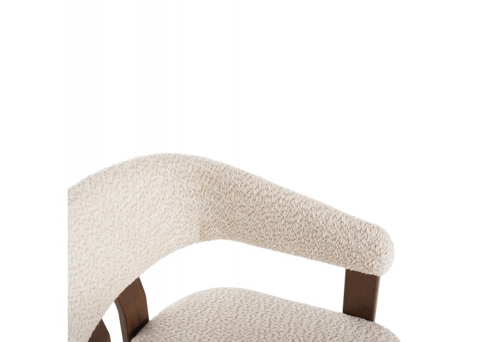 ΚΑΡΕΚΛΑ ZARRA HM9970.03 RUBBERWOOD ΣΕ ΚΑΡΥΔΙ-ΕΚΡΟΥ ΜΠΟΥΚΛΕ ΥΦΑΣΜΑ 55,5x59x81,5Υεκ