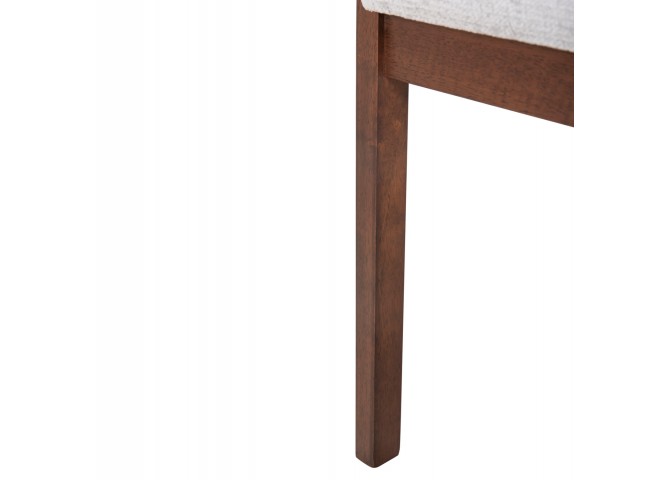 ΚΑΡΕΚΛΑ NERO HM9972 RUBBERWOOD ΣΕ ΚΑΡΥΔΙ-ΓΚΡΙ ΥΦΑΣΜΑ ΚΑΘΙΣΜΑ 56x56x78Yεκ.