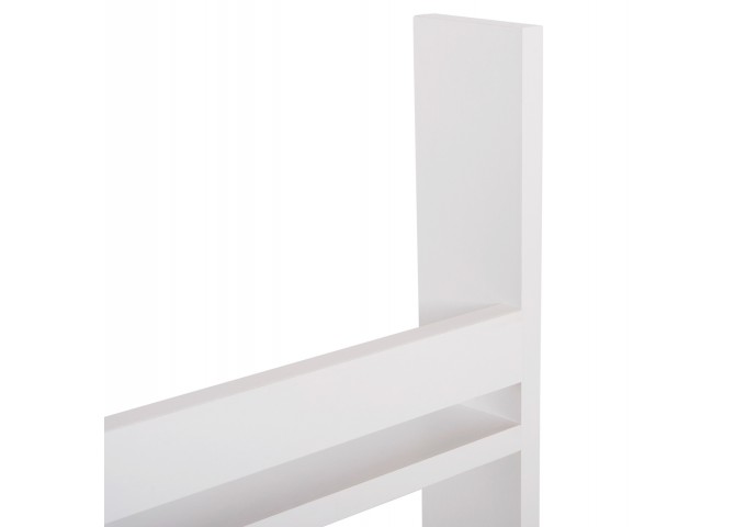 ΡΑΦΙΕΡΑ ΤΟΙΧΟΥ SANI HM18223.01 ΜΕΛΑΜΙΝΗ ΣΕ ΛΕΥΚΟ 60x10x90Υεκ. (3 ΡΑΦΙΑ)