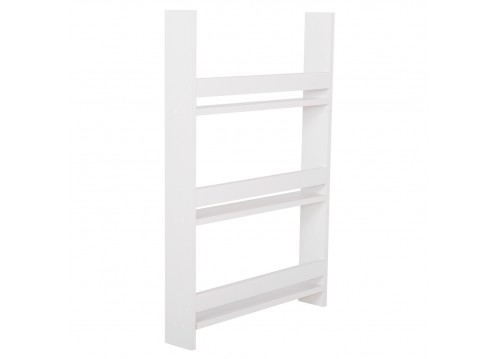 ΡΑΦΙΕΡΑ ΤΟΙΧΟΥ SANI HM18223.01 ΜΕΛΑΜΙΝΗ ΣΕ ΛΕΥΚΟ 60x10x90Υεκ. (3 ΡΑΦΙΑ)