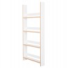 ΡΑΦΙΕΡΑ ΤΟΙΧΟΥ SANI HM18224.01 ΜΕΛΑΜΙΝΗ ΣΕ ΛΕΥΚΟ 60x10x120Υεκ. (4 ΡΑΦΙΑ)