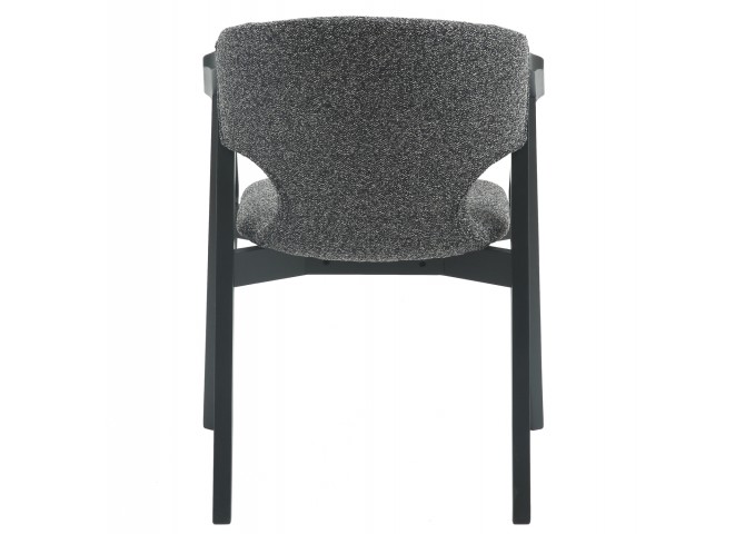 ΠΟΛΥΘΡΟΝΑ YEGER HM9995.01 ΞΥΛΟ ΟΞΙΑΣ ΣΕ ΜΑΥΡΟ-ΣΚΟΥΡΟ ΓΚΡΙ ΥΦΑΣΜΑ 62,5x60x79Υεκ.