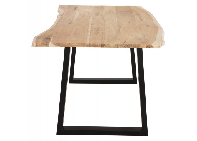 ΤΡΑΠΕΖΙ ΤΡΑΠΕΖΑΡΙΑΣ SOFIA SLIM HM8500.21 ΜΑΣΙΦ ΞΥΛΟ ΑΚΑΚΙΑΣ 160x92x78Υεκ.