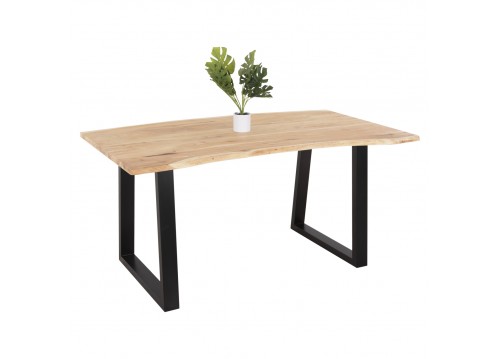 ΤΡΑΠΕΖΙ ΤΡΑΠΕΖΑΡΙΑΣ SOFIA SLIM HM8500.21 ΜΑΣΙΦ ΞΥΛΟ ΑΚΑΚΙΑΣ 160x92x78Υεκ.