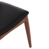 KΑΡΕΚΛΑ ΤΡΑΠΕΖΑΡΙΑΣ ALOR HM9947.03 RUBBERWOOD ΑΝΟΙΧΤΟ ΚΑΡΥΔΙ-ΜΑΥΡΟ PU 55x51x75Υεκ