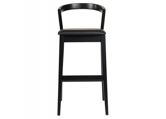 ΣΚΑΜΠΟ ΜΠΑΡ NAMI HM9952.02 RUBBERWOOD & PU-ΜΑΥΡΟ 47,5x59x102,5Υεκ.