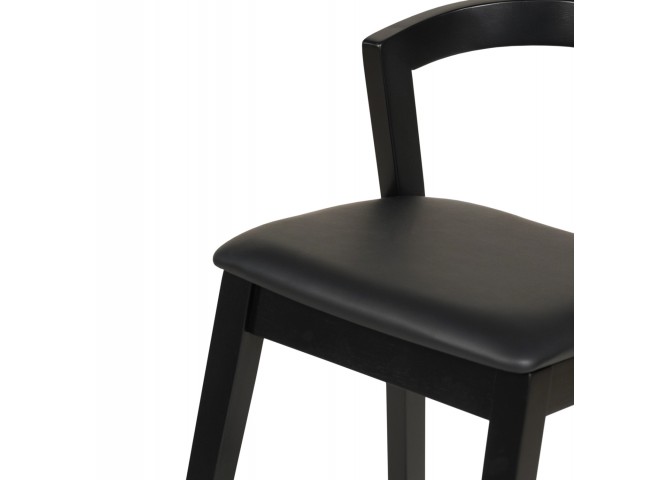 ΣΚΑΜΠΟ ΜΠΑΡ NAMI HM9952.02 RUBBERWOOD & PU-ΜΑΥΡΟ 47,5x59x102,5Υεκ.
