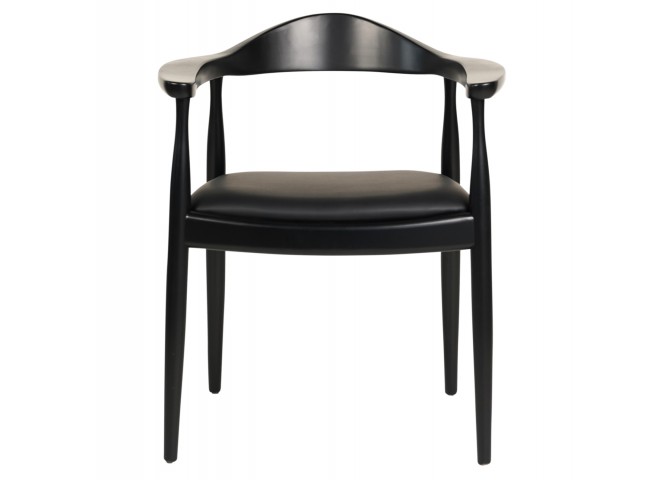 ΠΟΛΥΘΡΟΝΑ ΤΡΑΠΕΖΑΡΙΑΣ ADOR HM9948.02 RUBBERWOOD ΚΑΙ PU-ΜΑΥΡΟ 62x54x76,5Υεκ