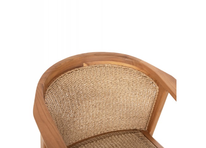 ΠΟΛΥΘΡΟΝΑ ΤΡΑΠΕΖΑΡΙΑΣ RENLY HM18239 ΞΥΛΟ ΤΕΑΚ ΦΥΣΙΚΟ-ΣΧΟΙΝΙ VIRO 60x59x82Υεκ.