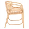 ΠΟΛΥΘΡΟΝΑ MEL ΕΣΩΤΕΡΚΩΝ ΧΩΡΩΝ HM9954.01 ΦΥΣΙΚΟ RATTAN 62x57,5x79,5Υεκ.