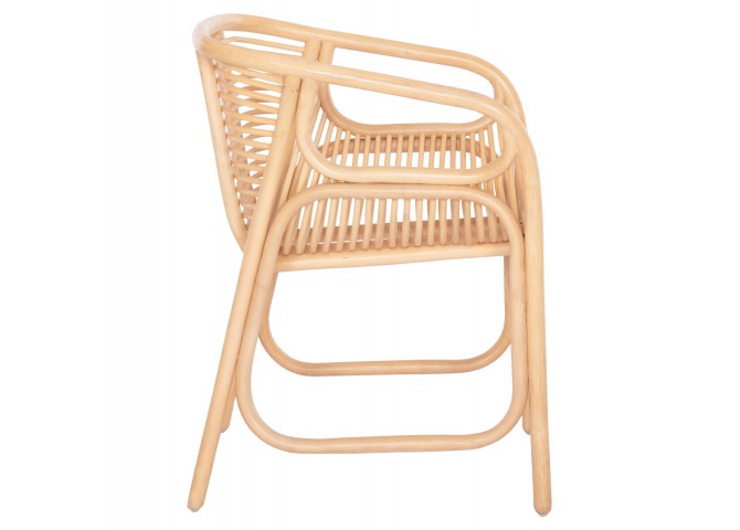 ΠΟΛΥΘΡΟΝΑ MEL ΕΣΩΤΕΡΚΩΝ ΧΩΡΩΝ HM9954.01 ΦΥΣΙΚΟ RATTAN 62x57,5x79,5Υεκ.