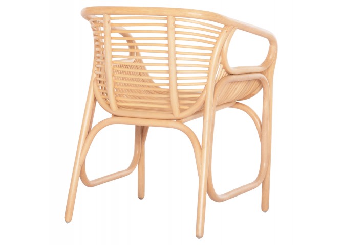 ΠΟΛΥΘΡΟΝΑ MEL ΕΣΩΤΕΡΚΩΝ ΧΩΡΩΝ HM9954.01 ΦΥΣΙΚΟ RATTAN 62x57,5x79,5Υεκ.