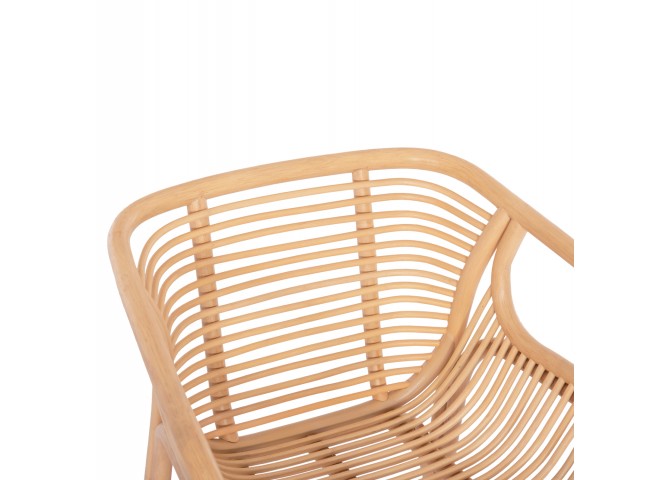 ΠΟΛΥΘΡΟΝΑ MEL ΕΣΩΤΕΡΚΩΝ ΧΩΡΩΝ HM9954.01 ΦΥΣΙΚΟ RATTAN 62x57,5x79,5Υεκ.