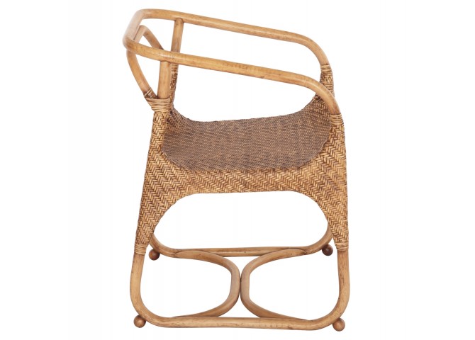 ΠΟΛΥΘΡΟΝΑ RELIK ΕΣΩΤΕΡΚΩΝ ΧΩΡΩΝ HM9955.02 ΦΥΣΙΚΟ RATTAN-ΚΑΡΥΔΙ ΧΡΩΜΑ 60x57x79Υεκ.