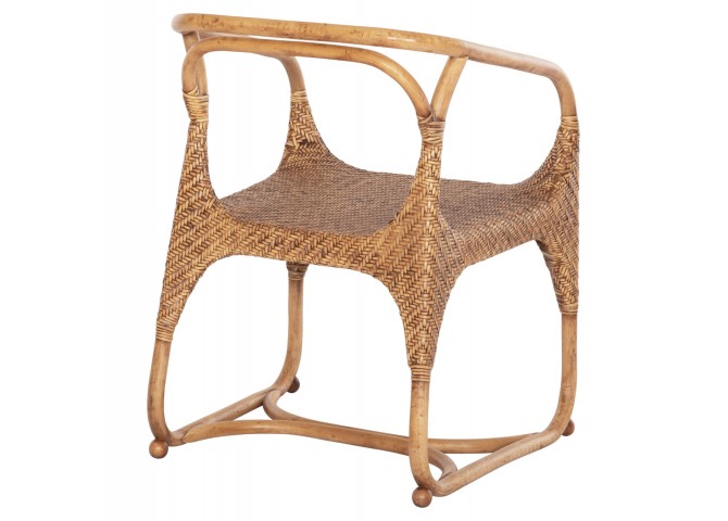 ΠΟΛΥΘΡΟΝΑ RELIK ΕΣΩΤΕΡΚΩΝ ΧΩΡΩΝ HM9955.02 ΦΥΣΙΚΟ RATTAN-ΚΑΡΥΔΙ ΧΡΩΜΑ 60x57x79Υεκ.