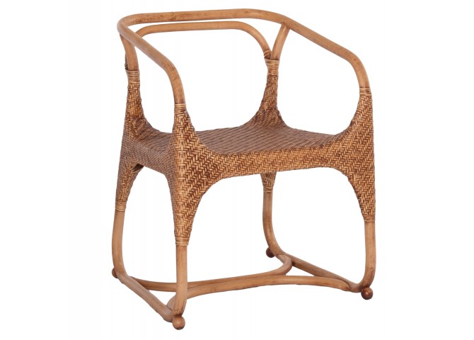 ΠΟΛΥΘΡΟΝΑ RELIK ΕΣΩΤΕΡΚΩΝ ΧΩΡΩΝ HM9955.02 ΦΥΣΙΚΟ RATTAN-ΚΑΡΥΔΙ ΧΡΩΜΑ 60x57x79Υεκ.
