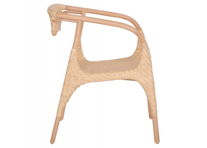 ΠΟΛΥΘΡΟΝΑ GABE ΕΣΩΤ.ΧΩΡΩΝ HM9956.01 ΦΥΣΙΚΟ RATTAN 62x60x79Υεκ.