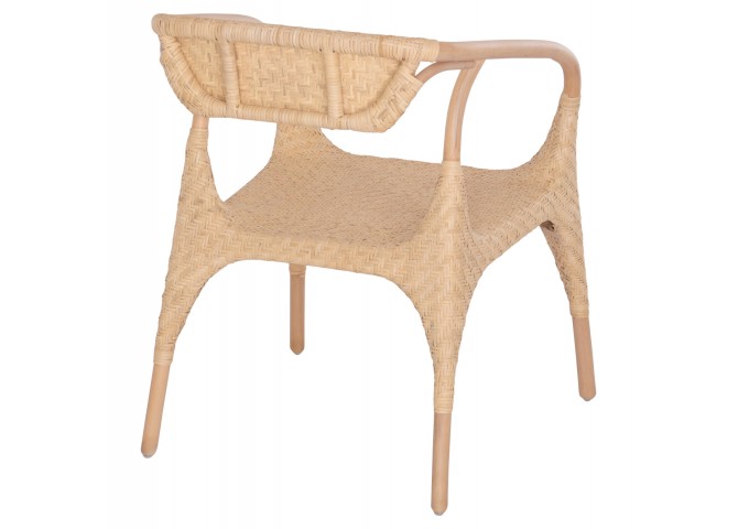 ΠΟΛΥΘΡΟΝΑ GABE ΕΣΩΤ.ΧΩΡΩΝ HM9956.01 ΦΥΣΙΚΟ RATTAN 62x60x79Υεκ.