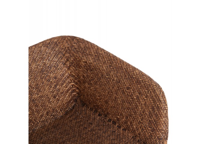 ΠΟΛΥΘΡΟΝΑ ΕΣΩΤ.ΧΩΡΩΝ TUCKET HM9958.02 ΦΥΣΙΚΟ RATTAN-ΚΑΡΥΔΙ ΧΡΩΜΑ 63x60x77Υεκ