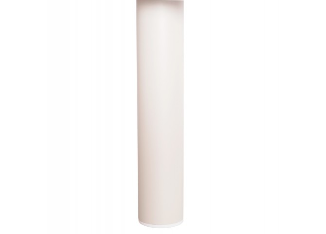 ΤΡΑΠΕΖΙ ΑΛΟΥΜΙΝΙΟΥ DOSUN HM6201.02 ΚΡΕΜ ΣΚΕΛΕΤΟΣ-3D PRINT ΓΥΑΛΙ-ΚΕΡΑΜΙΚΟ LOOK Φ120εκ