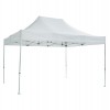 GAZEBO Β.ΤΥΠΟΥ CRESSEN HM6306 ΠΤΥΣΣΟΜ.-ΣΚΕΛΕΤΟΣ ΑΛΟΥΜ.ΑΣΗΜΙ-ΛΕΥΚΟ ΠΑΝΙ 3x4,5x3,4Yμ