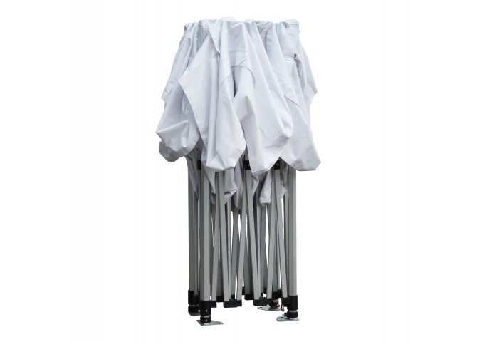 GAZEBO Β.ΤΥΠΟΥ CRESSEN HM6306 ΠΤΥΣΣΟΜ.-ΣΚΕΛΕΤΟΣ ΑΛΟΥΜ.ΑΣΗΜΙ-ΛΕΥΚΟ ΠΑΝΙ 3x4,5x3,4Yμ